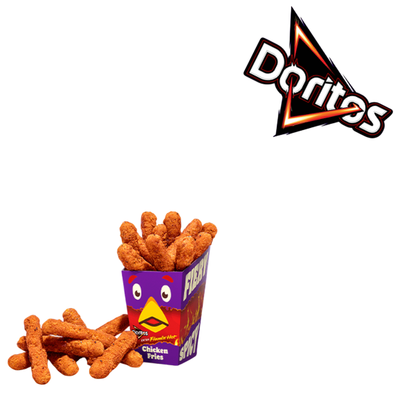 Cheese Chicken Fries Decoration