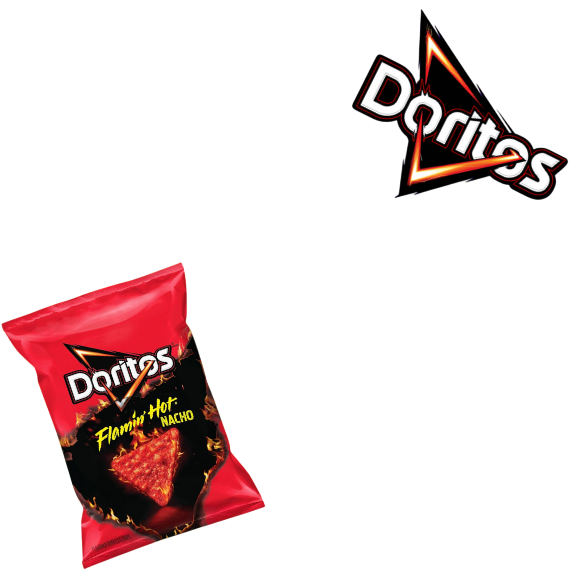 Flaming Hot Doritos Decoration