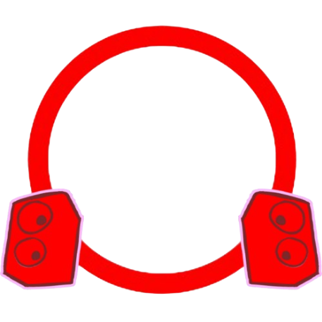 Speakers Sticker Decoration