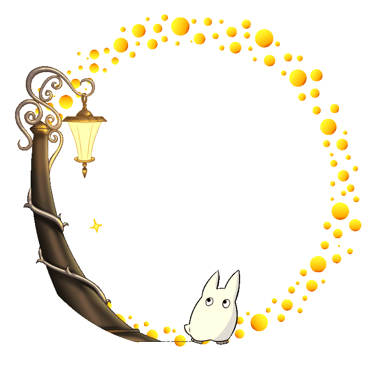 Chibi Totoro Animated Decoration
