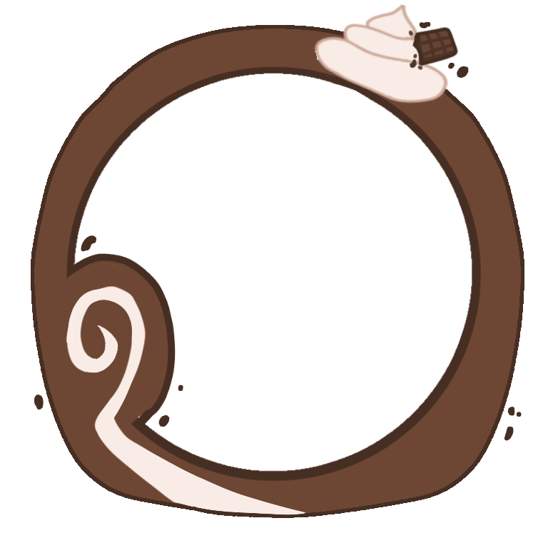 Chocolate Roll Decoration
