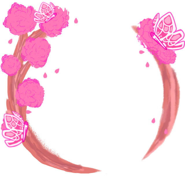 Dandelion Cherry Decoration