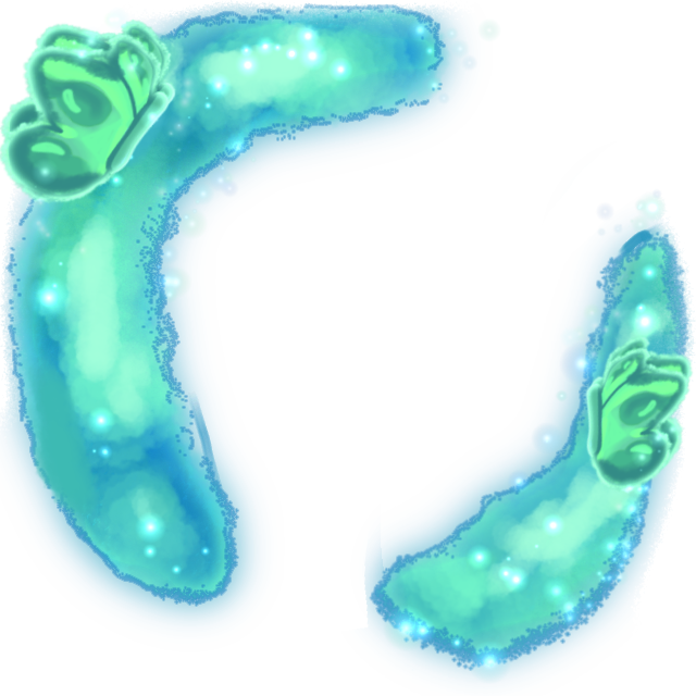 Dust Cyan Decoration