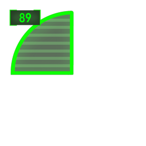 Green Radar Decoration