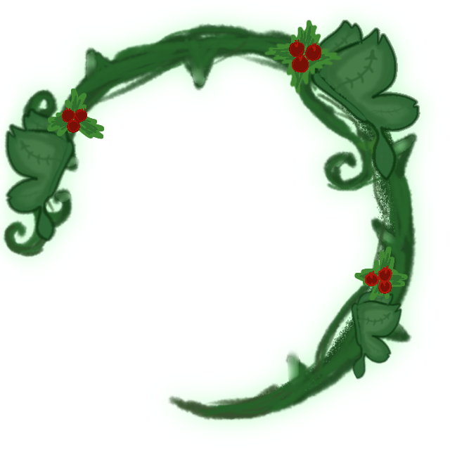 Holly Green Decoration
