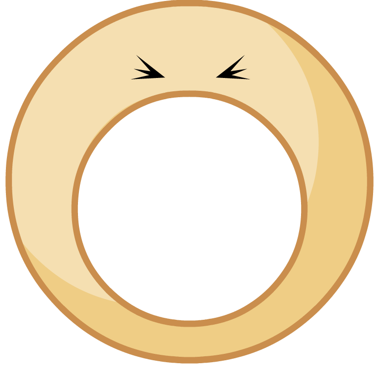 Inside the donut hole Decoration