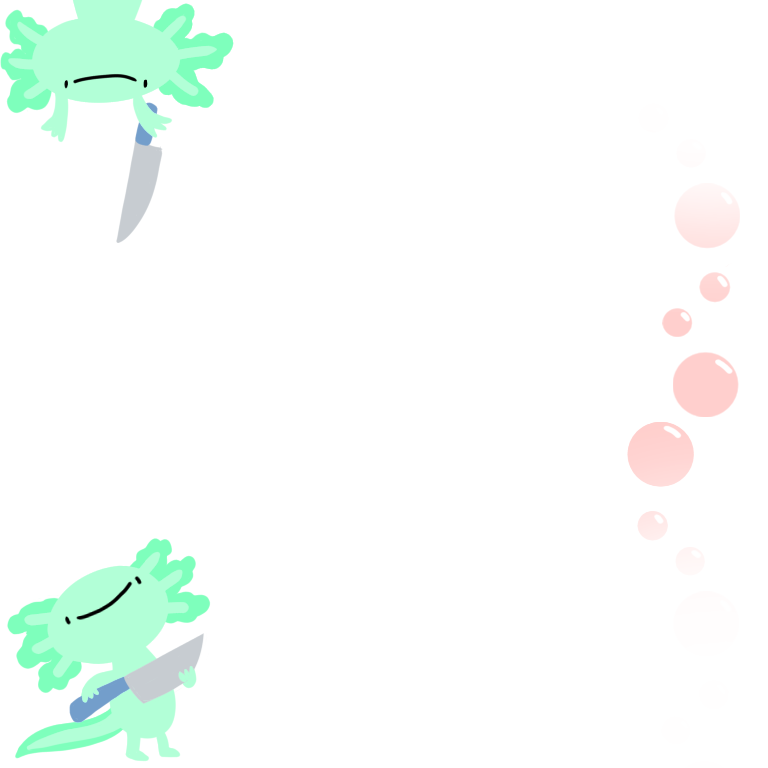Mint Knife Decoration