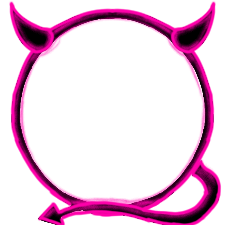 Pink Devil Decoration