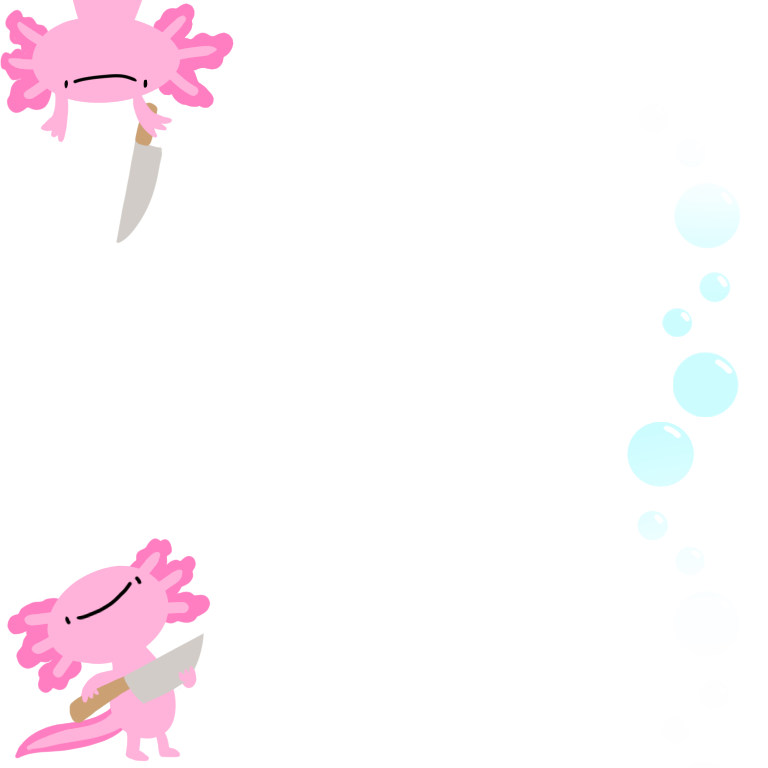 Pink Knife Decoration