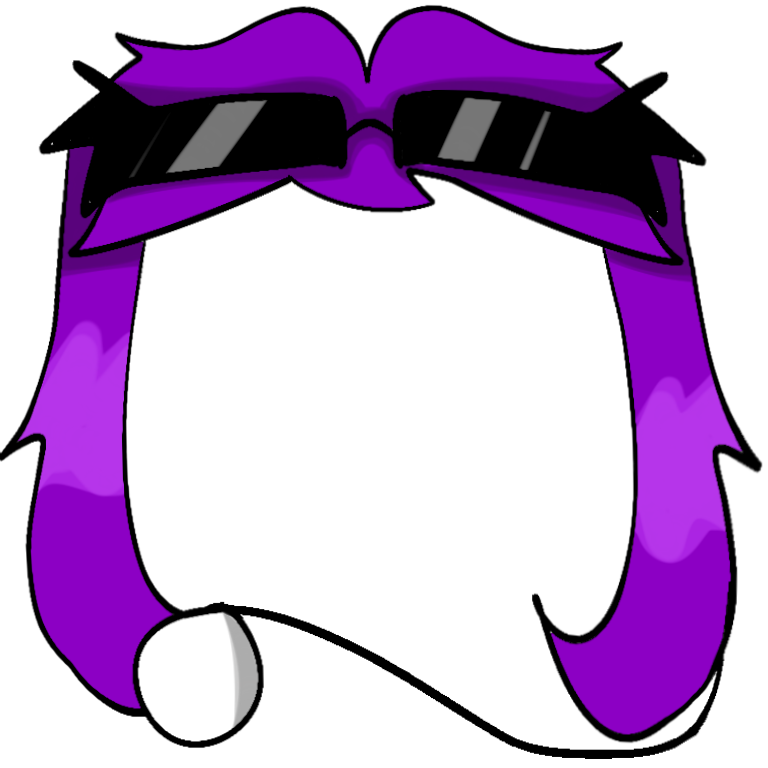 Purple Alien Decoration