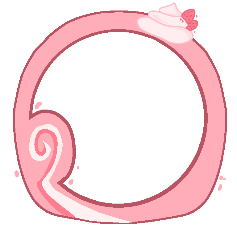 Strawberry Roll Decoration